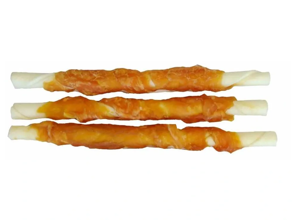 Tovární Cena Tyčinka buvolí obalená kuřecím masem JUKO Snacks 12,5 cm (30 ks)