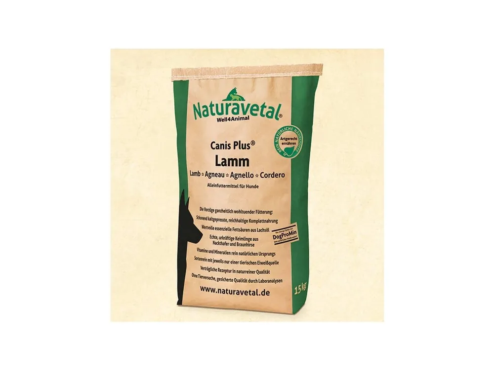 Naturavetal CANIS PLUS jehněčí maso 5kg Horká Nabídka