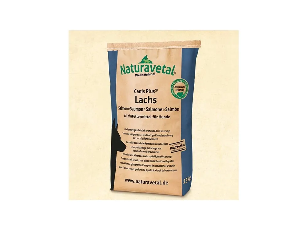 Naturavetal CANIS PLUS losos 5kg Akční Nabídka