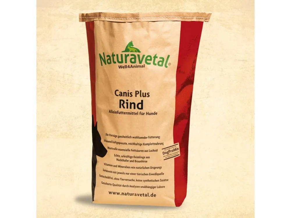 Sezónní Sleva Naturavetal CANIS PLUS hovězí maso 5kg