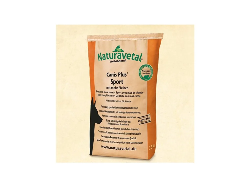 Must-Have Naturavetal CANIS PLUS SPORT 15kg