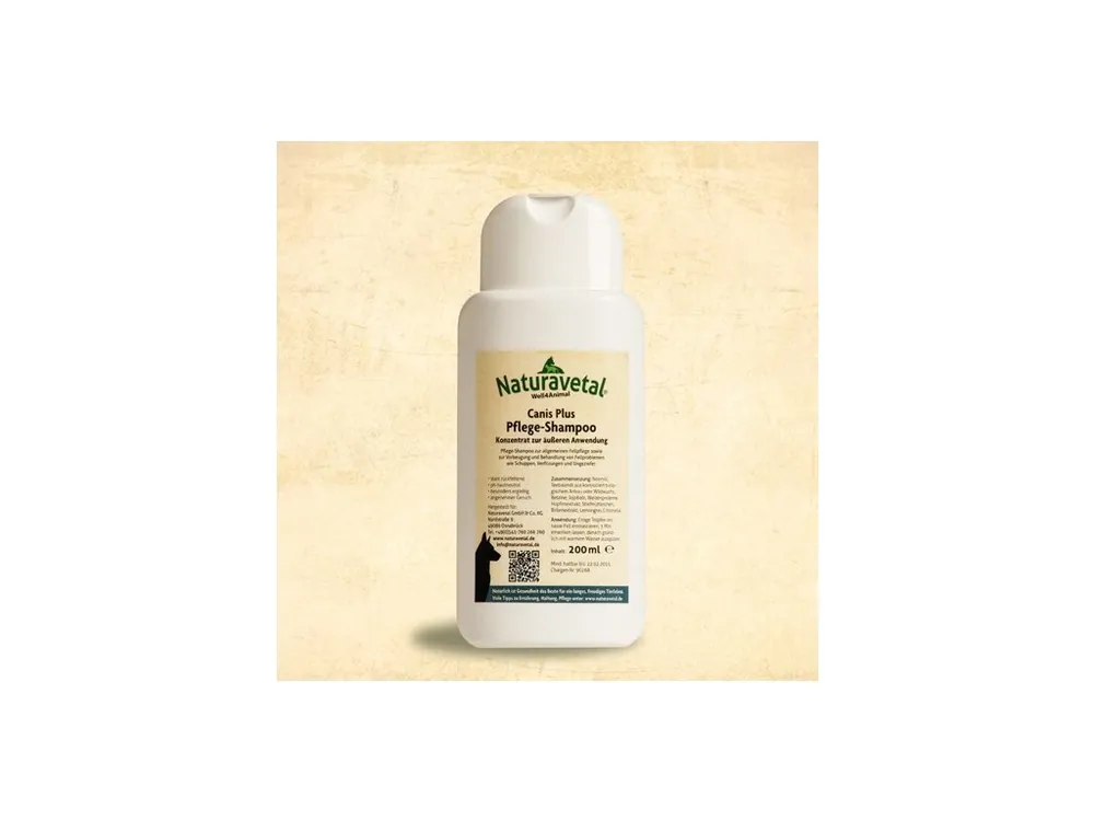 Naturavetal Canis Plus Pečující šampon 200ml Nejprodávanější