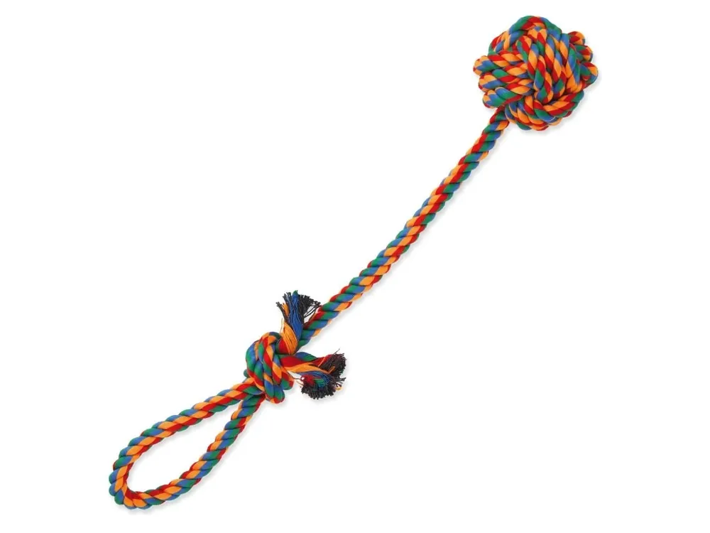 Hračka Dog Fantasy přetahovadlo házecí barevné 45cm Výhodná Nabídka