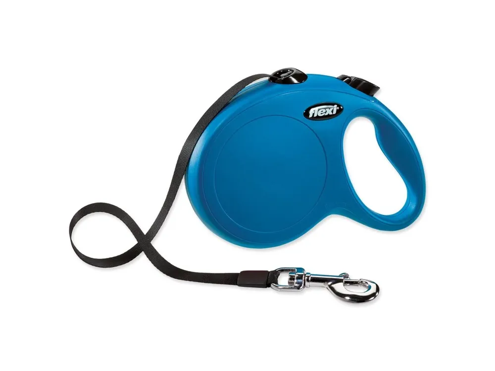 Vodítko FLEXI Classic New páska modré L - 5 m 1ks Výprodej