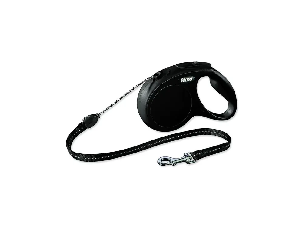 Vodítko FLEXI Classic New lanko černé M - 5 m 1ks Ihned K Objednání
