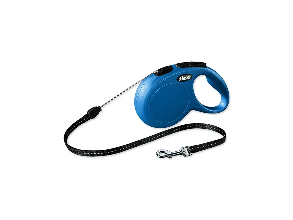 Cenový Hit Vodítko FLEXI Classic New lanko modré S - 8 m 1ks