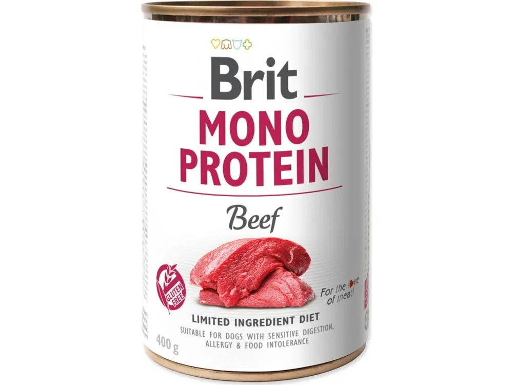Aktuální Konzerva BRIT Mono Protein Hovězí 400g