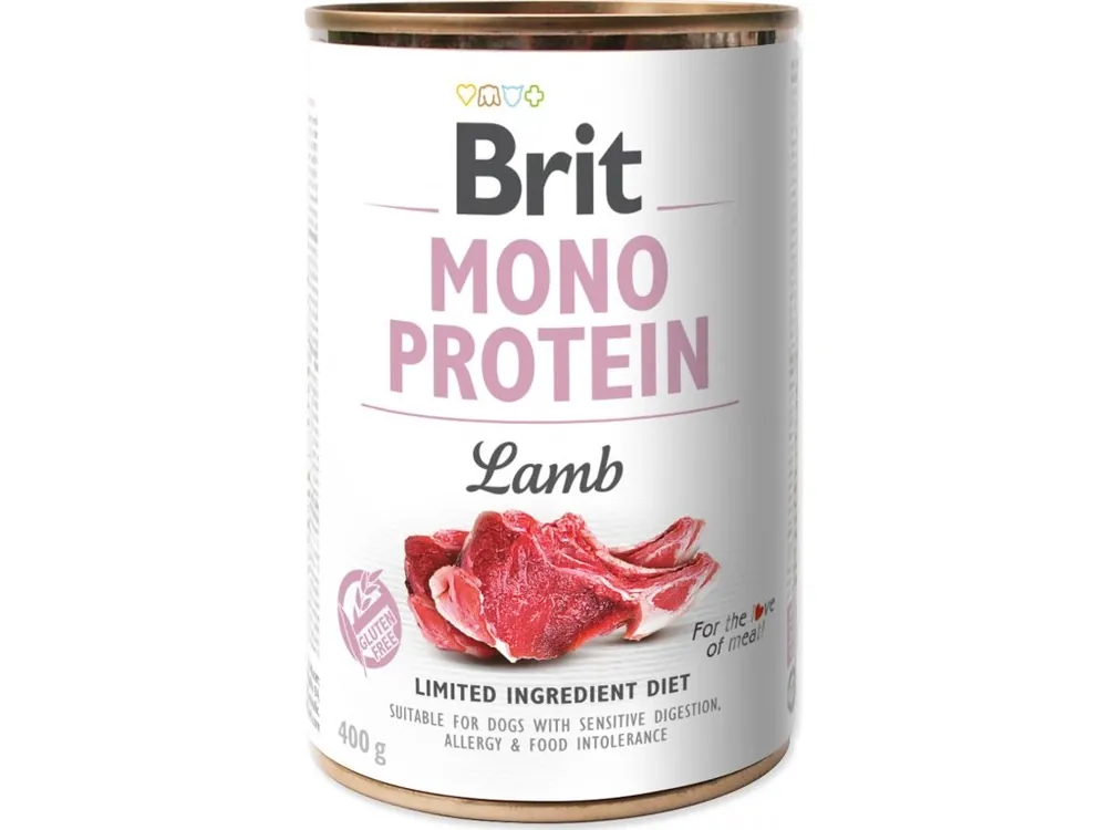 Konzerva BRIT Mono Protein Jehněčí 400g Akční Nabídka