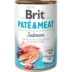 Zlevněný Konzerva BRIT Paté & Meat Losos 400g