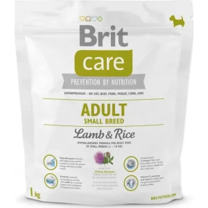 Brit Care Dog Adult Small Breed Lamb & Rice 1 kg Akční Cena