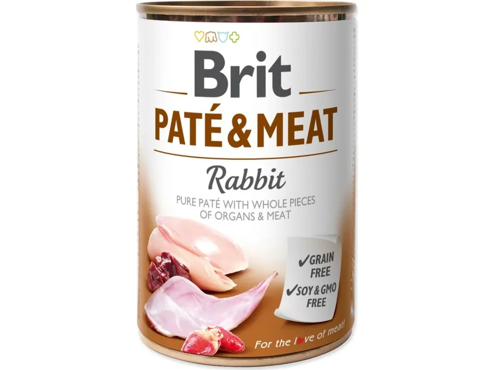 Nejprodávanější Konzerva BRIT Paté & Meat Králík 400g