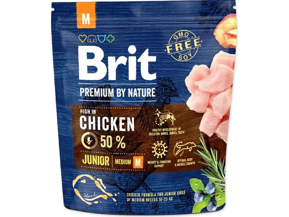 Originální Brit Premium pro štěňata střední rasy 1kg
