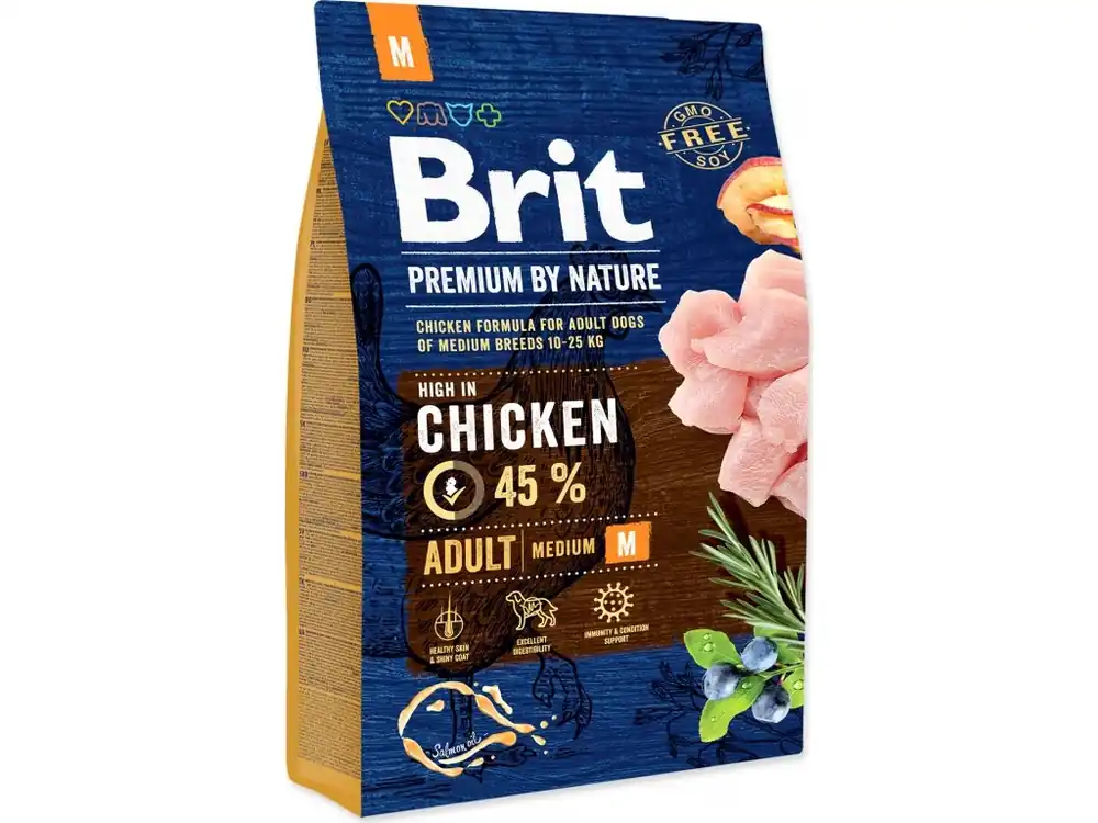 Ověřený Brit Premium pro dospělé střední psy 3kg