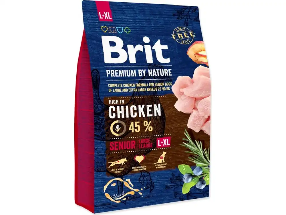 Brit Premium pro starší velké psy 3kg Novinka