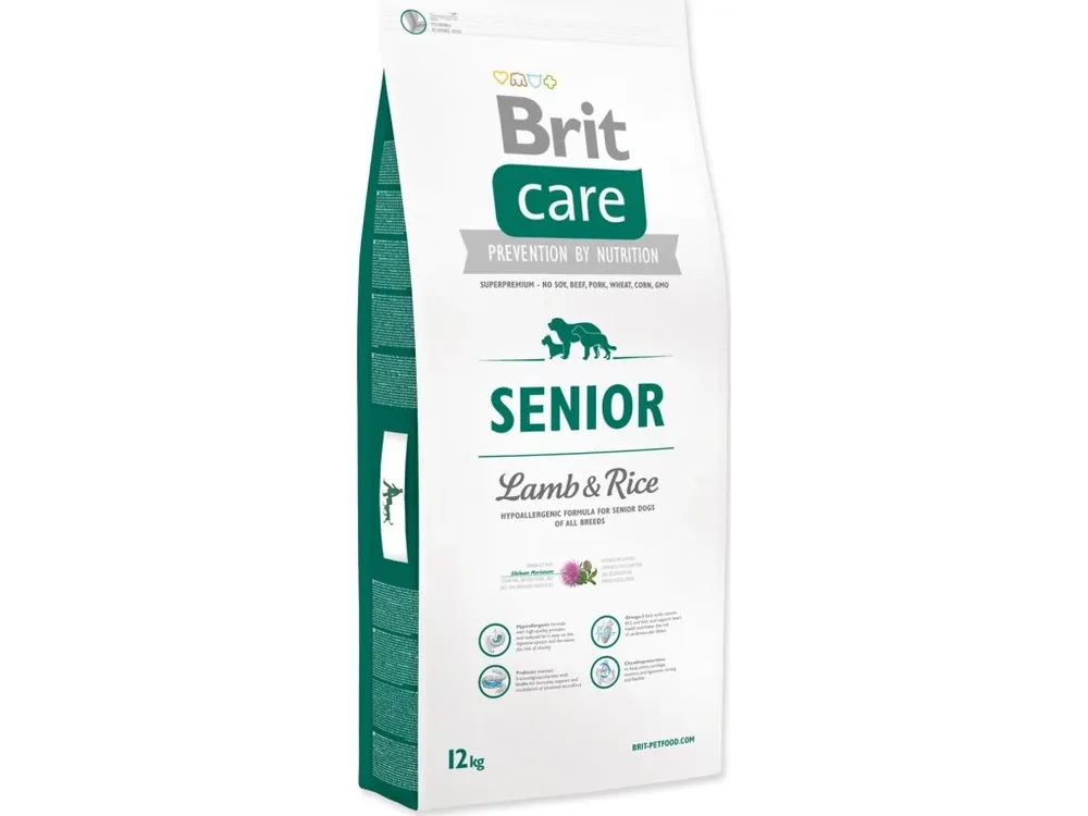 Brit Care Dog Senior Lamb & Rice 12 kg Akce