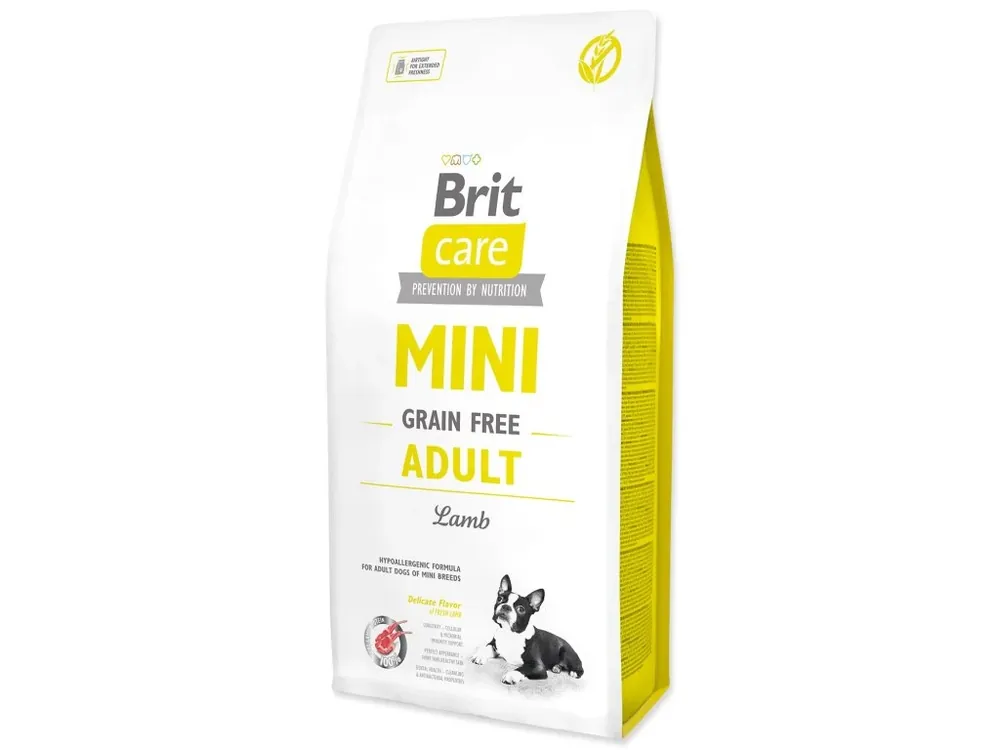 Krmivo Brit Care Mini Grain Free Adult Lamb 7kg Expresní Doručení