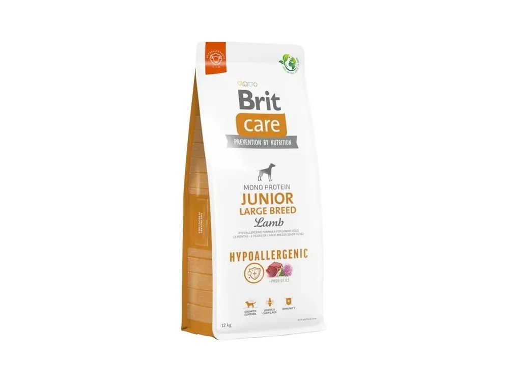 Přímo Od Výrobce Brit Care Dog Hypoallergenic Junior Large Breed Lamb 12kg