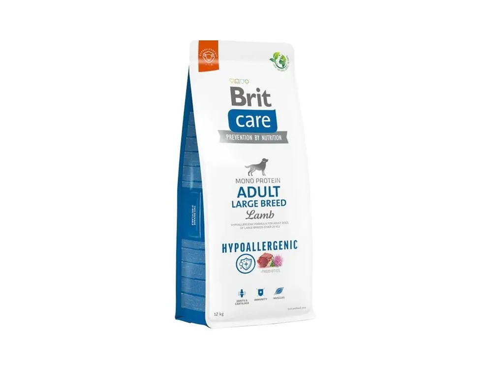 Super Cena Brit Care Dog Hypoallergenic Adult Large Breed Lamb 12kg