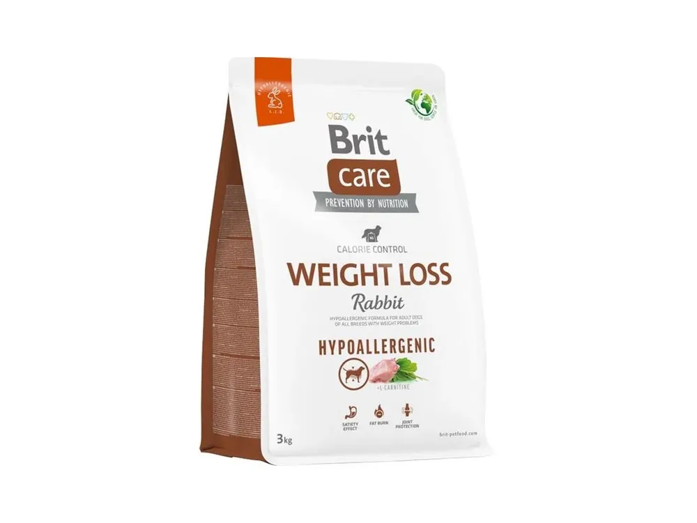 Brit Care Dog Hypoallergenic Weight Loss Rabbit 3kg Autentický