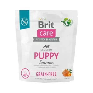 Výprodej Brit Care Dog Grain-free Puppy Salmon 1kg