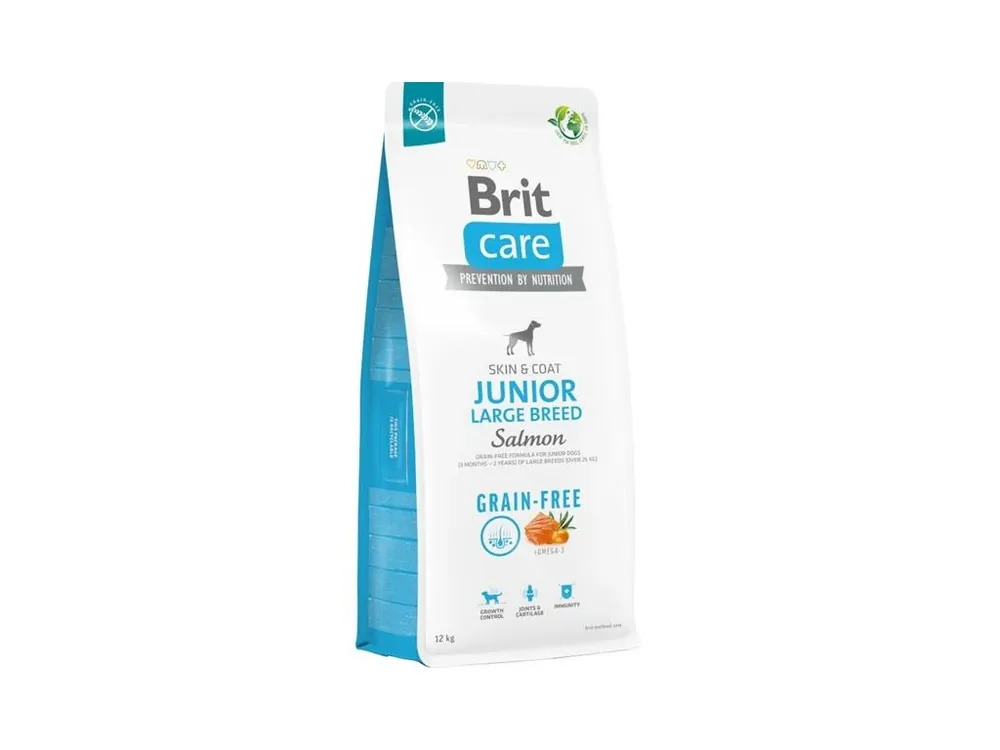 Brit Care Dog Grain-free Junior Large Breed Salmon 12kg Akční Nabídka