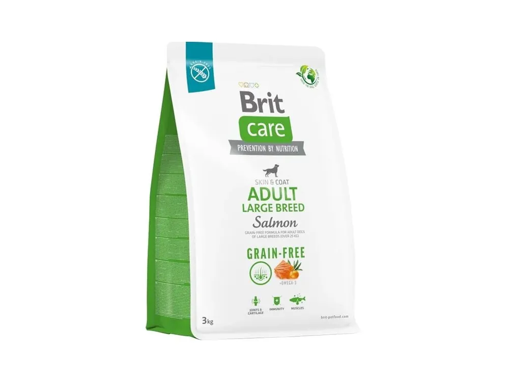 Brit Care Dog Grain-free Adult Large Breed Salmon 3kg Nízká Cena