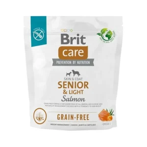 Bezpečná Platba Brit Care Dog Grain-free Senior & Light Salmon 1kg