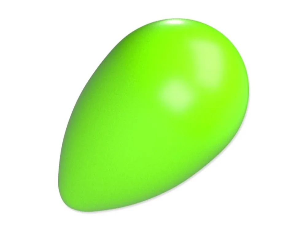 Hračka Dog Fantasy Eggy ball tvar vejce zelená 8x13cm Super Cena