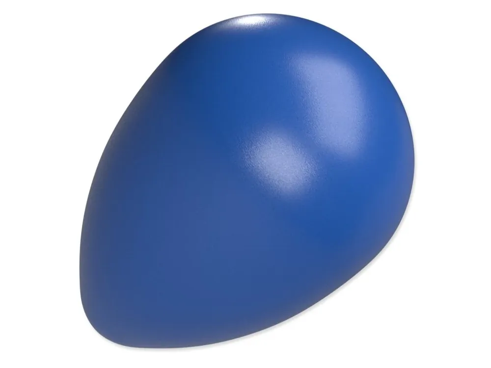 Cenový Hit Hračka Dog Fantasy Eggy ball tvar vejce modrá 13x18,5cm