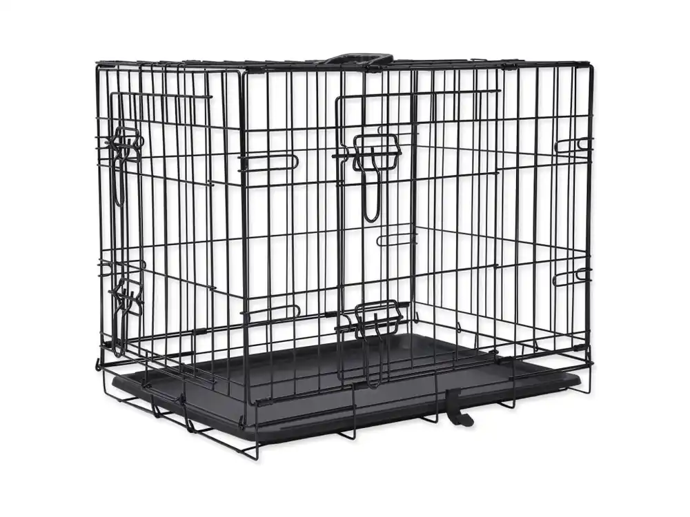 Klec Dog Fantasy skládací S 2 dveře 61x43x49cm Autentický
