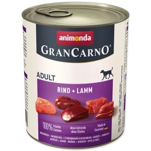 Oblíbený Konzerva Animonda Gran Carno Adult hovězí a jehně 800g