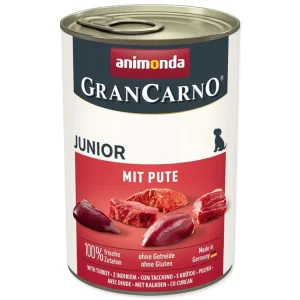 Zlevněný Konzerva Animonda Gran Carno Junior s krůtím 400g