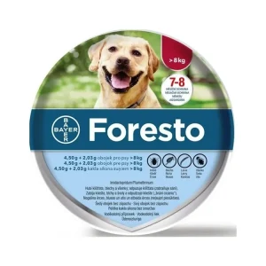 Foresto 4,50g+2,03g obojek pro psy nad 8kg obojek 1ks 70 cm Přímo Od Výrobce
