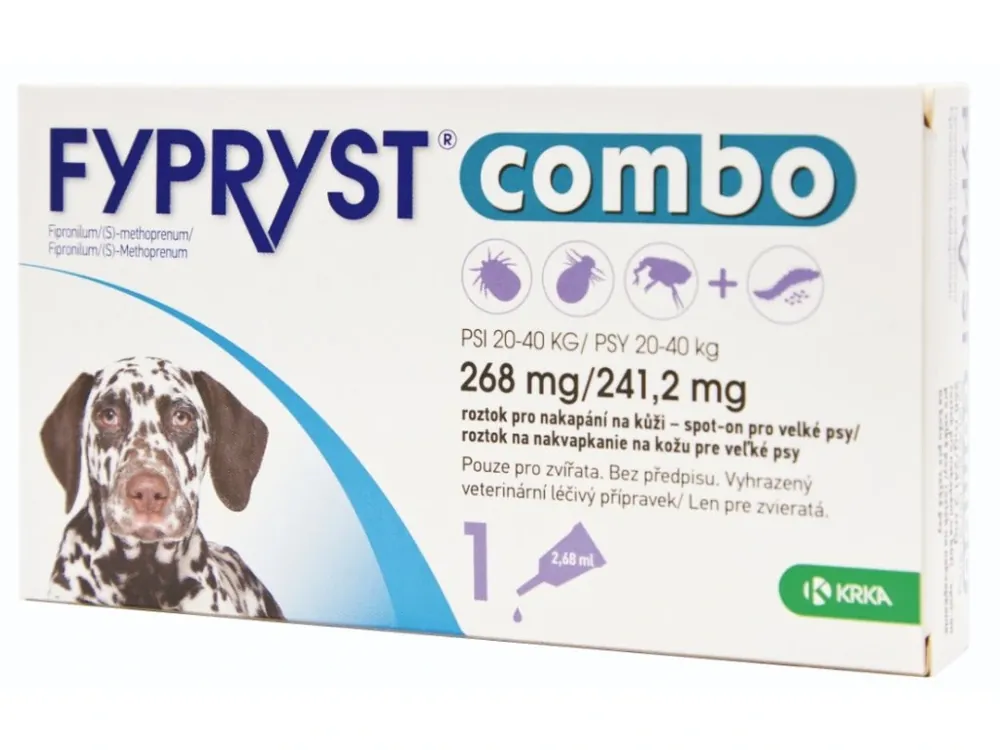 Akční Nabídka Fypryst Combo spot-on dog L 20-40kg 1ks