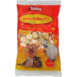 Ihned K Objednání TOBBY MINI PIŠKOTY pro zvířata 120 g