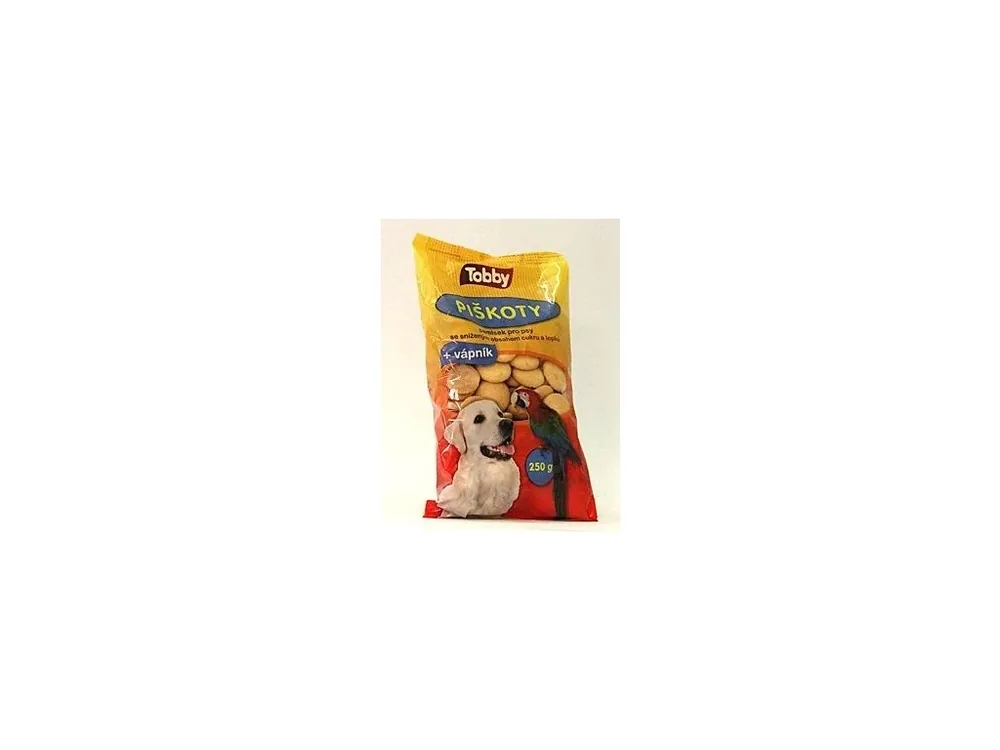 TOBBY PIŠKOTY pro zvířata 250g Akční Cena