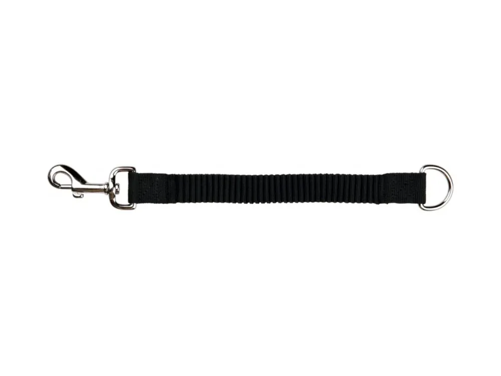Tlumič tahu, nylonové vodítko s gumou M-L 26 cm/20 mm černé Super Cena