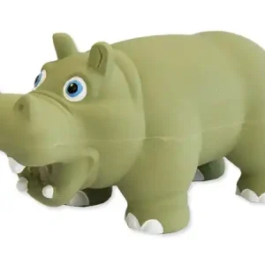 Vrácení Zdarma Hračka DOG FANTASY Latex hroch se zvukem 17 cm