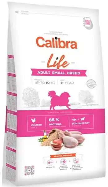 Cenová Bomba Calibra Dog Life Adult Small Breed Chicken