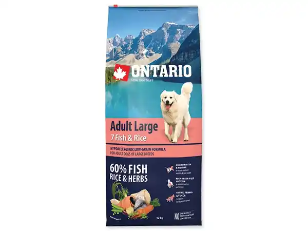 Kup Teď ONTARIO Adult Large Fish & Rice