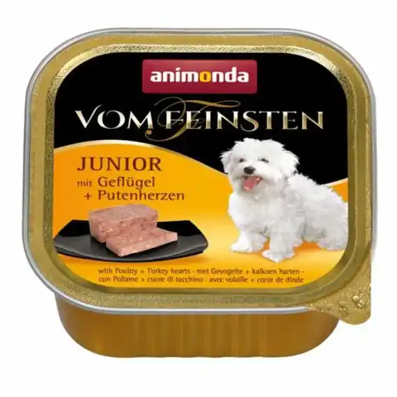 ANIMONDA paštika JUNIOR - drůbeží, krůtí srdce 150g Finální Výprodej