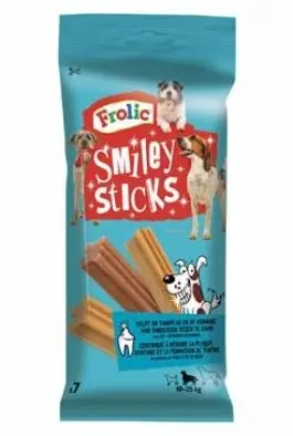 FROLIC Smiley Sticks 175g Nakupujte Hned