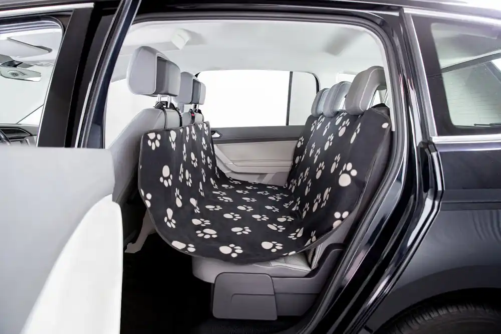 Bezpečná Platba Autopotah nylon/flíz na zadní sedadla 140cm
