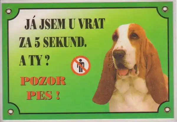 Tabulka Baset Autentický