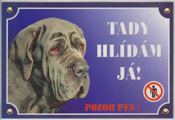 Tabulka Neapolský mastin Dokud Zásoby Vydrží
