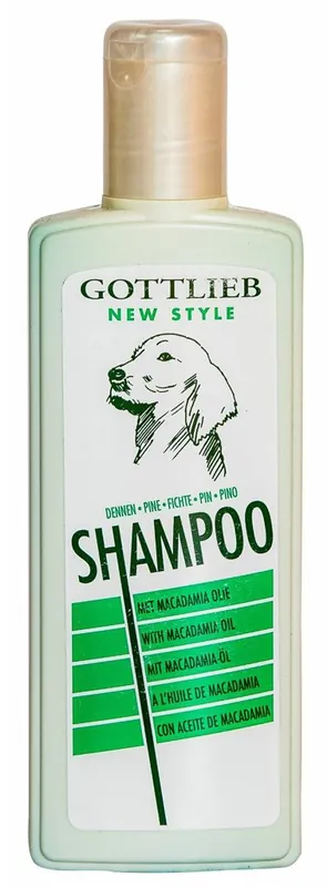 Gottlieb šampón s makadamovým olejem smrkový pro psy 300ml Ověřený