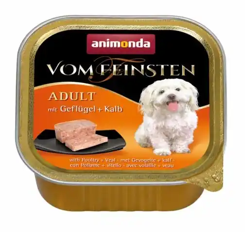 Odeslání Ihned ANIMONDA paštika ADULT - drůbež, telecí pro psy 150g