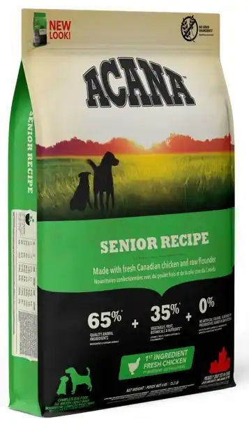 Aktuální ACANA Senior Dog RECIPE