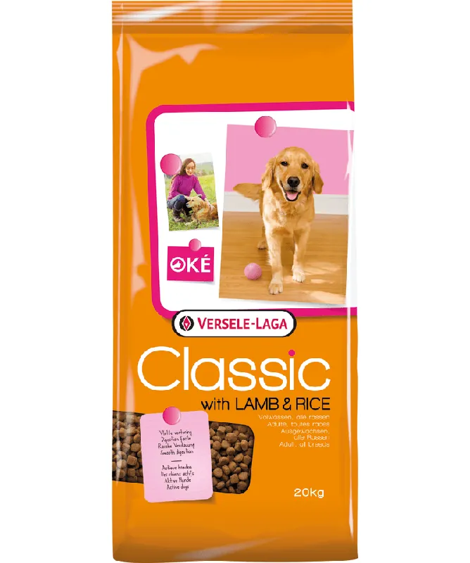 VERSELE-LAGA Classic Lamb & Rice 20kg Víkendová Akce