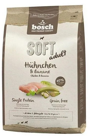 Levný BOSCH Soft Kuřecí & banán 2,5 kg